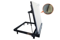 Люк напольный Стелс-КУ 900*700п короб утепленная серия