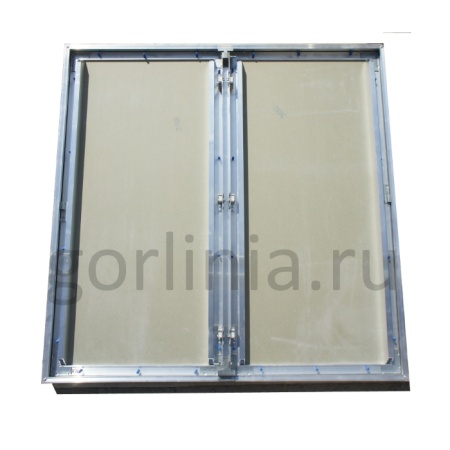 Люк под покраску Гиппократ 800п*1200 двухдверный стеновой стеновой