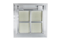 Люк в подвал Периметр 700х1000п откидной алюминиевый